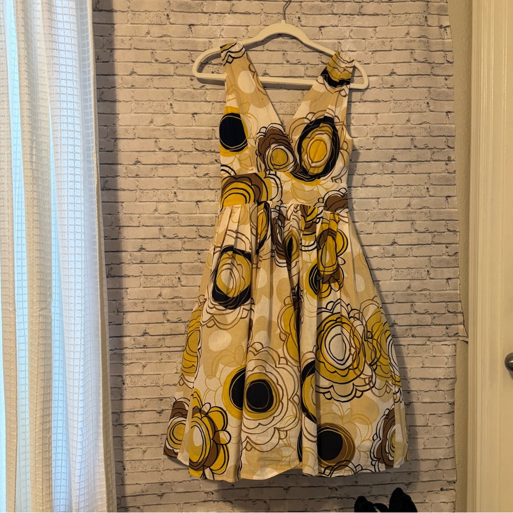 Summer fit and flare dress